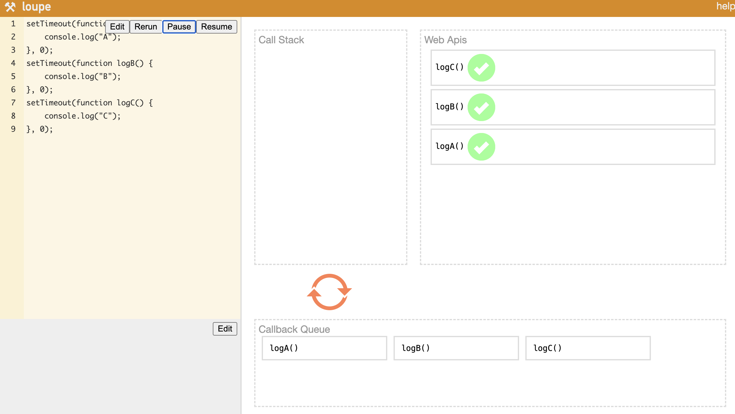Multiple Async Functions on the Call Stack