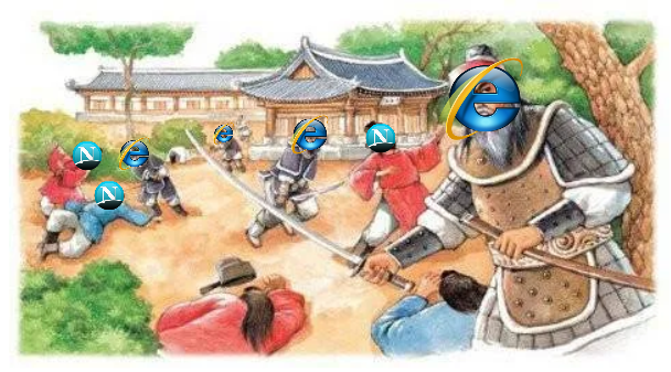 Browser Wars — Netscape vs IE